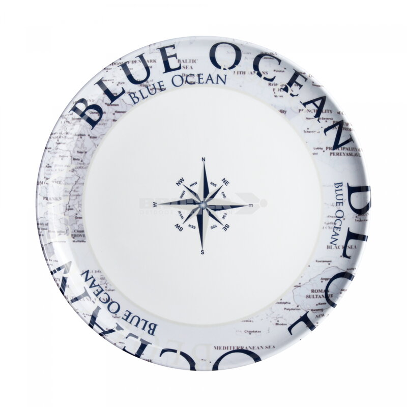 Brunner Veľký plytký tanier ø 25 cm Blue Ocean Brunner Veľký plytký tanier ø 25 cm Blue Ocean