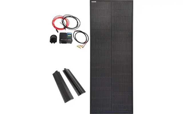 Kompletný systém solárnych panelov Deluxe 100 W Kompletný systém solárnych panelov Deluxe 100 W