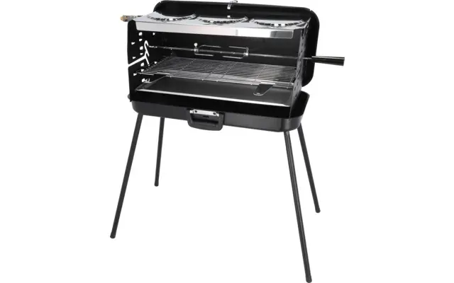 Plynový gril Berger s 3 horákmi, čierny, 30 mbar Plynový gril Berger s 3 horákmi, čierny, 30 mbar