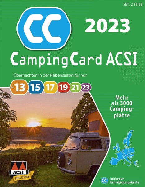 CampingCard  ACSI 2023 - nemecky