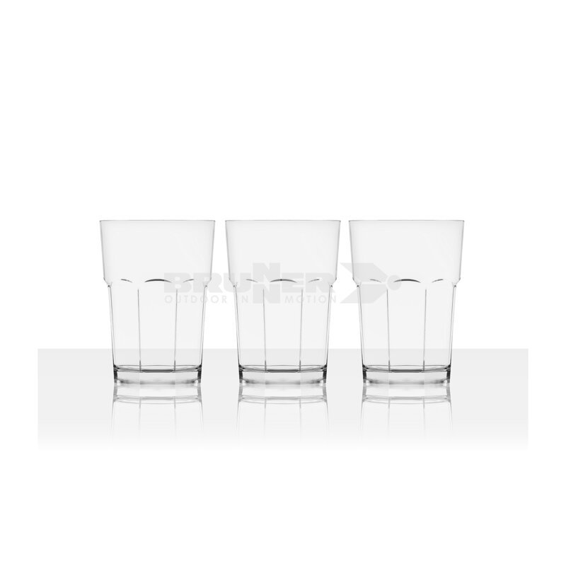 BRUNNER SET OCTOGLASS - 3 kusy