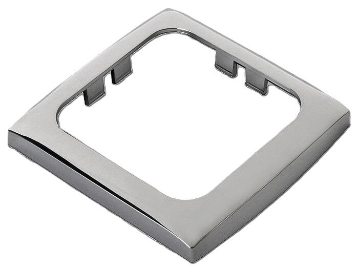 Krycí rámik SOFTLINE chróm, jednoduchý Krycí rámik SOFTLINE chróm, jednoduchý