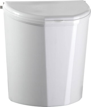Odpadkový kôš PILLAR XL biely