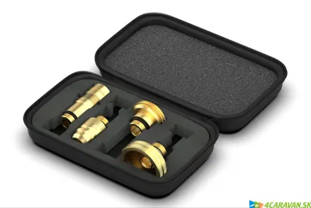 DREHMEISTER LPG adaptér set W21.8x1/14" + ochranné puzdro