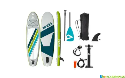 Camptime CORVI 9.4 – nafukovací paddleboard (SUP) s príslušenstvom, 285 × 76 × 15 cm
