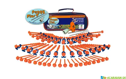 Peggy Peg® Starter Kit – sada skrutkovacích kolíkov 84 ks