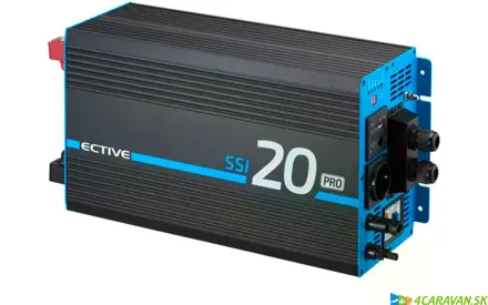 Ective SSI PRO – sínusový menič s nabíjačkou a MPPT Regulátorom a FI chráničom