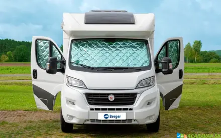 3-dielna vnútorná termoizolačná clona na čelné sklo a bočné okná