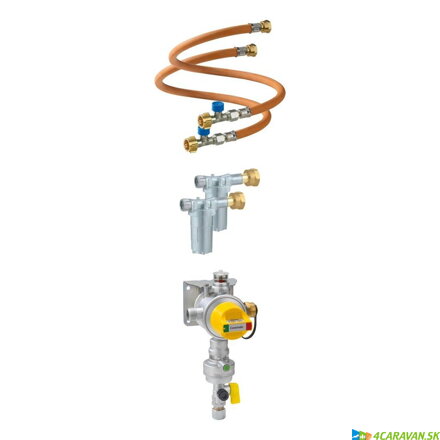GOK Caramatic DriveTwo Set – vertikálna plynová regulačná zostava 30 mbar, 1500 g/h