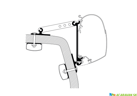 Univerzálny adaptér – sada (2 × 8 cm + 1 × 4 cm)