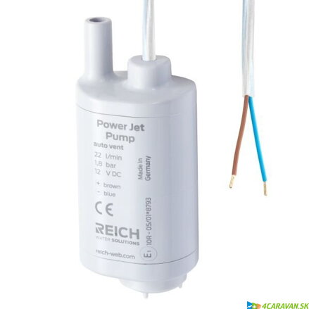 Reich PowerJet – 12 V, 22 l/min, 1,8 bar Reich PowerJet – 12 V, 22 l/min, 1,8 bar