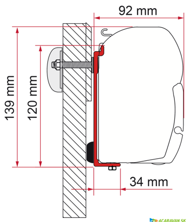 Adapter Chausson-Challenger