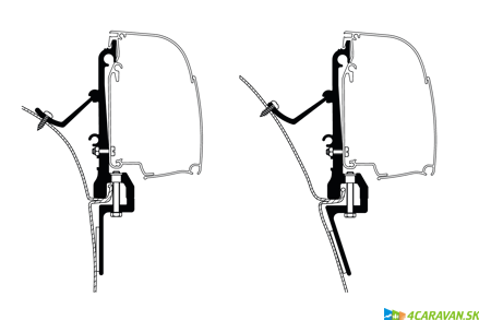 Van adaptér – sada (3 ks)
