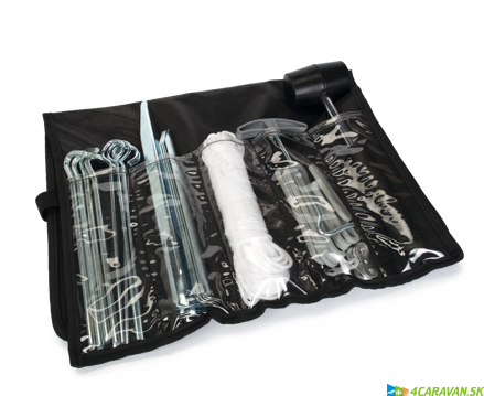 Travellife Zeltzubehör-Set – 34-dielna sada pre pohodlné stanovanie