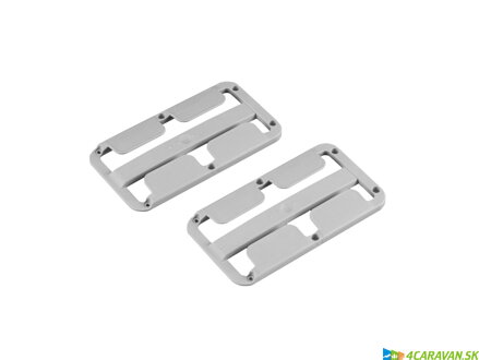 Držiak na poháre na víno – 2 ks, svetlosivý