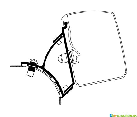 Adapter T 3200 - VW T5-T6