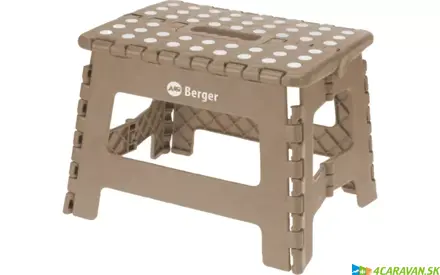 Skladací nášľapný schodík – plastový, výška 23 cm, protišmykový Skladací nášľapný schodík – plastový, výška 23 cm, protišmykový