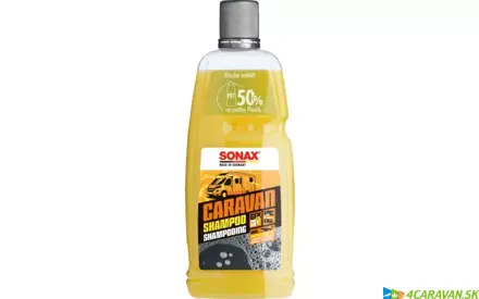 SONAX CARAVAN – koncentrovaný šampón s voskom na karavany 1 liter SONAX CARAVAN – koncentrovaný šampón s voskom na karavany 1 liter