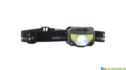 Easy Camp Crowberry Headlamp – nabíjateľná čelovka so 6 režimami 
