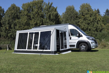 YAK XL – veľký predstan pre skriňovú obytnú dodávku