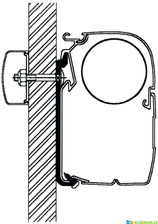 Flach-Adapter Serie 5, 300 cm (S)