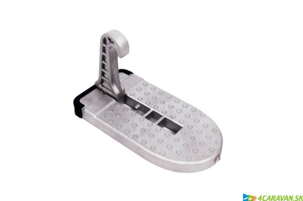 Hliníkový nášľap do dverí vozidla – pomôcka na nakladanie strešných boxov