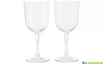 Travellife FERIA – 2-dielna sada vínových pohárov číre