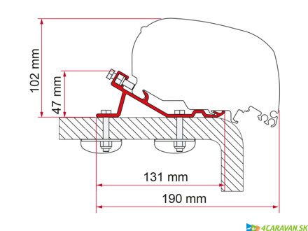 Adapter F80-F65 Kit Standard