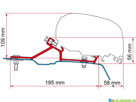 Adapter F80-F65 Renault Master 2010