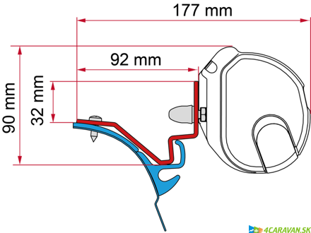 Adapter F35 Westfalia VW T6 Kepler