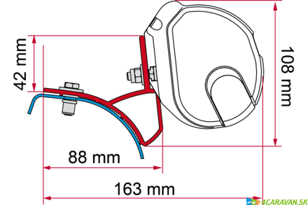 Adapter F35 Renault Trafic / Opel Vivaro / Fiat Talento / Nissan Primastar (2001–2014)