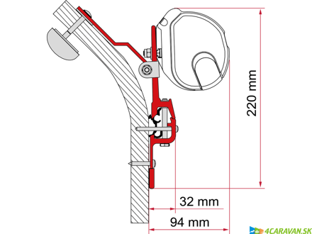 Adapter F35 Kit Eriba Touring