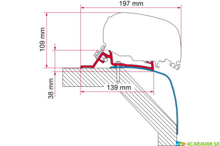 Adapter F80-F65 Laika Rexosline-Kreos 09