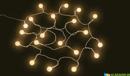 Outwell Delta Light Chain – dekoratívna LED svetelná reťaz na batérie a USB