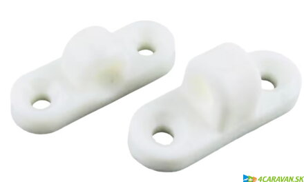 Nástenné očká vertikálne plastové (sada 3 ks)