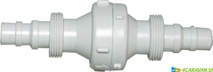 Spätný ventil na vodu 10–12 mm – plastový