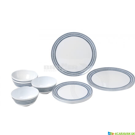 Brunner MIDDAY BLUEBAY – 12 dielna sada riadu z melamínu