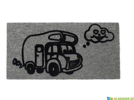 ARISOL rohožka Camper – 60 × 40 cm, sivá