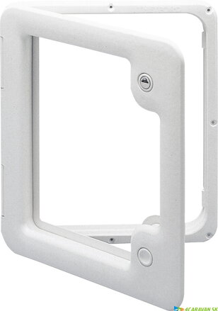 Thetford Service Door 3 biela 38,5 x 33,5 cm – servisné dvierka pre karavan