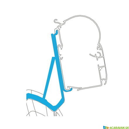 Adaptér DOMETIC PerfectWall PW1100/PW1500 – Jumpy, Expert, ProAce 