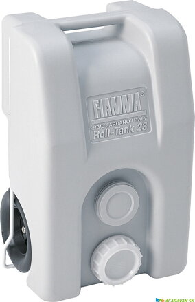 Fiamma Roll-Tank 23L – Prenosná nádrž na odpadovú vodu (šedá)