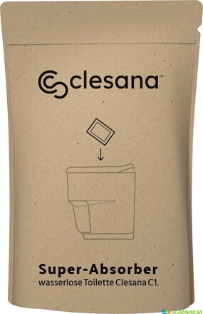 Clesana Super‑Absorber – savé vrecká pre toalety Clesana C1/X1