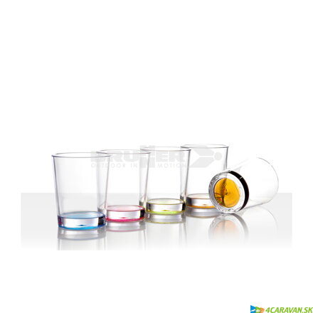 Brunner MULTIGLASS COLOR – viacfarebné poháre 300 ml sada 4 ks