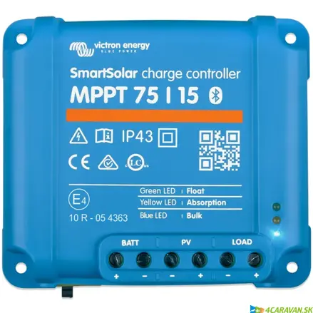 Victron SmartSolar MPPT 75/15 – Inteligentný solárny regulátor s Bluetooth Victron SmartSolar MPPT 75/15 – Inteligentný solárny regulátor s Bluetooth