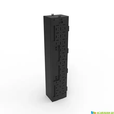 Box na lyže a snowboard L – hliníkový, vodotesný, 300+ l