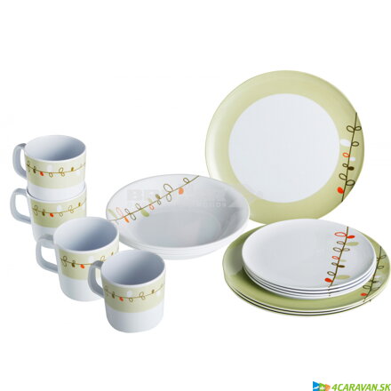 Brunner SET ESPRIT – 16 dielna sada riadu z melamínu