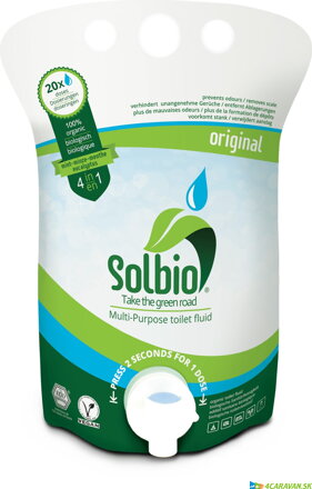 Solbio Original 800 ml – ekologická kvapalina do chemického WC