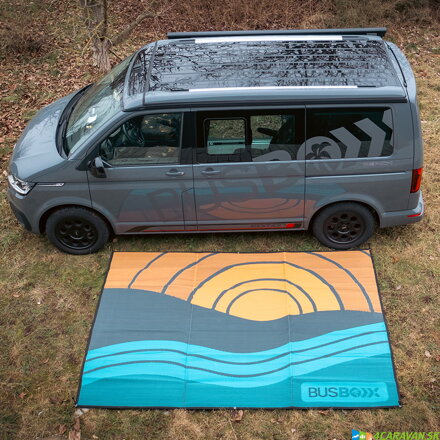 BusBoxx kempingový koberec  Sunrise 100x150 cm  BusBoxx kempingový koberec  Sunrise 100x150 cm