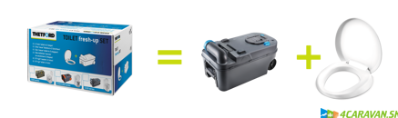 Thetford Toilet Fresh-Up Set C220 – kompletná obnova kazetového WC Thetford Toilet Fresh-Up Set C220 – kompletná obnova kazetového WC