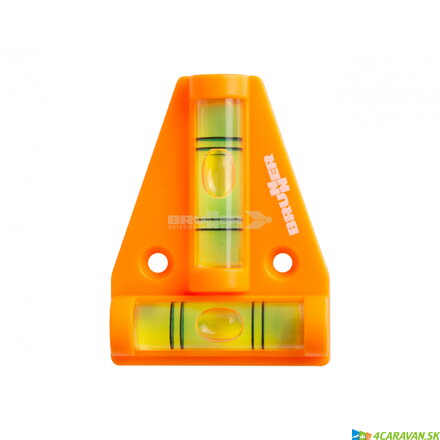 Brunner TRIANGLE – trojuholníková vodováha pre karavany